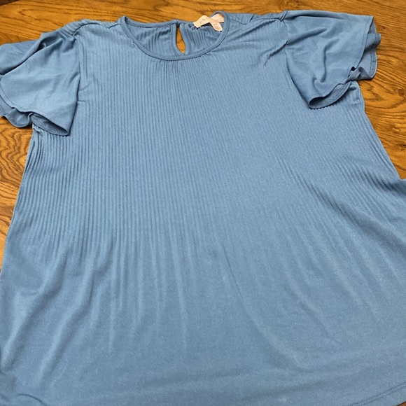 BNWOT Blue Philosophy Blouse - Picture 4 of 8